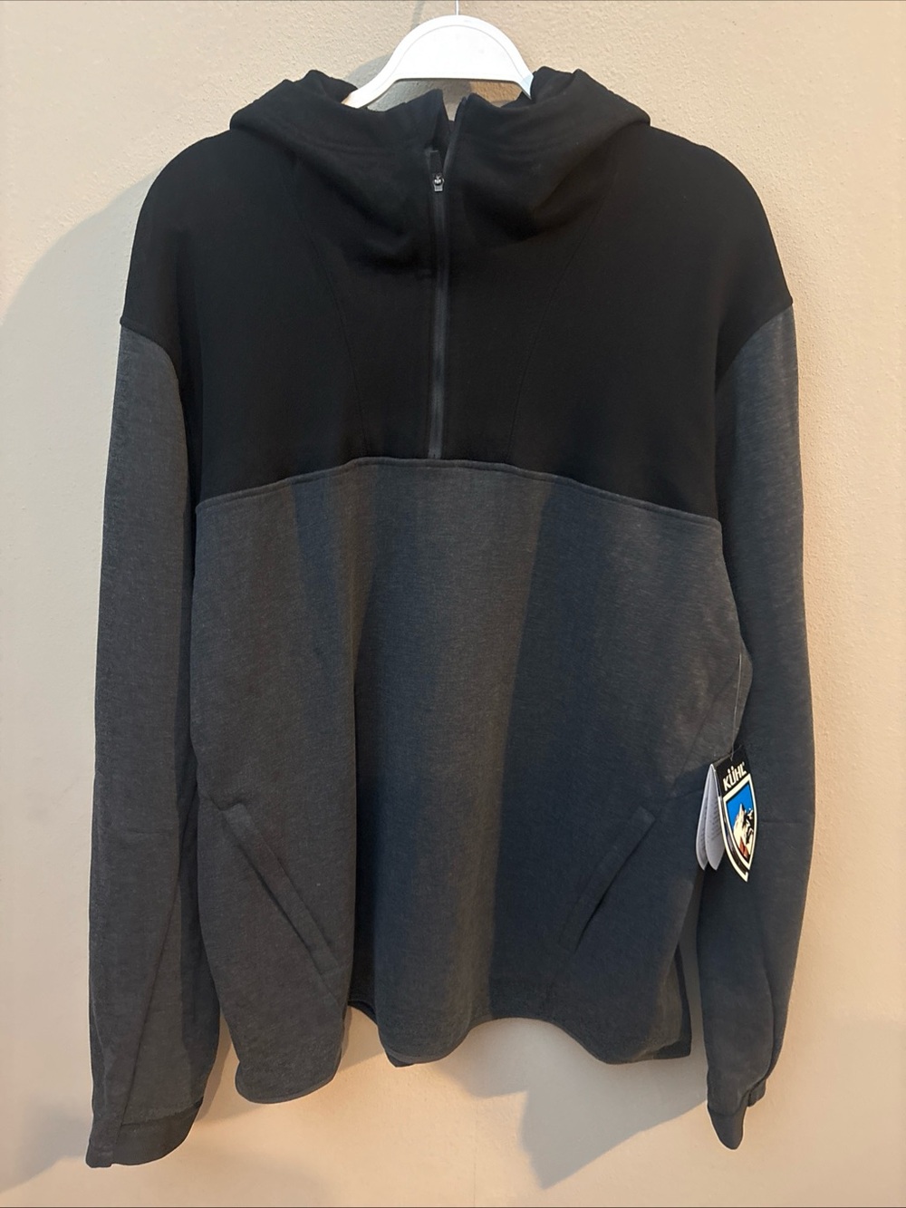 KUHL Freethinkr Anorak Hoodie Raglan Sleeve Wicking Outdoor Men’s Sz XXL NEW
